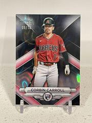 Corbin Carroll [Black Lava] #BSR-42 Baseball Cards 2023 Bowman Sterling Prices