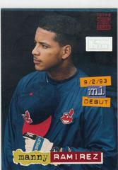 Manny Ramirez #320 Baseball Cards 1994 Stadium Club 1st Day Issue Prices