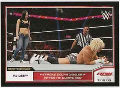 AJ Lee Wrestling Cards 2014 Topps WWE Road to Wrestlemania Prices