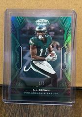 A. J. Brown [Green FOTL] #97 Football Cards 2022 Panini Certified Prices