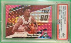 Jimmy Butler [Pink Fluorescent] Basketball Cards 2019 Panini Mosaic Give and Go Prices