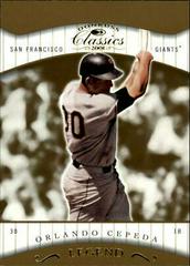 Orlando Cepeda Baseball Cards 2001 Donruss Classics Prices