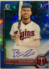 Bryan Acuna #BSPA-BA Baseball Cards 2022 Bowman Chrome Sapphire Autographs Prices