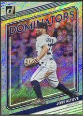 Jose Altuve [Rapture] #D-7 Baseball Cards 2022 Panini Donruss Dominators Prices