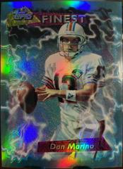 Dan Marino [Refractor] #170 Football Cards 1995 Topps Finest Prices