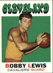 Bobby Lewis Basketball Cards 1971 Topps Prices