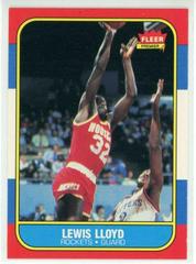 Lewis Lloyd Basketball Cards 1986 Fleer Prices