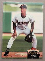 Royse Clayton #630 Baseball Cards 1992 Stadium Club Prices