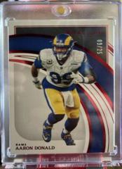Aaron Donald [Red] #49 Football Cards 2022 Panini Immaculate Collection Prices