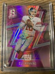Eli Manning [Neon Pink Die Cut] #43 Football Cards 2015 Panini Spectra Prices