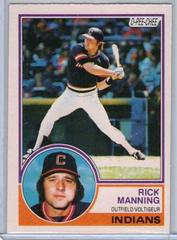 Rick Manning #147 Baseball Cards 1983 O Pee Chee Prices