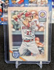 Mike Trout [Team Swap Error] Baseball Cards 2018 Topps Gypsy Queen Prices