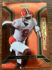 Justyn Ross [Red] Football Cards 2022 Pro Picks Premier Prices