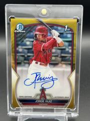 Keibert Ruiz [Gold Refractor] Baseball Cards 2018 Bowman Chrome Prospects Autographs Prices