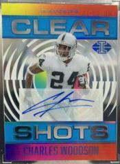 Charles Woodson [Signature] #CS-13 Football Cards 2021 Panini Illusions Clear Shots Prices
