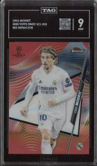 Luka Modric [Red Refractor] #33 Soccer Cards 2020 Topps Finest UEFA Champions League Prices