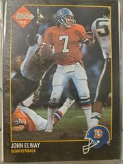 John Elway #37 Football Cards 1992 Collector's Edge Prices