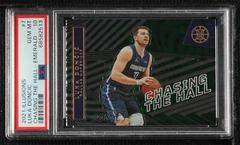 Luka Doncic [Emerald] Basketball Cards 2021 Panini Illusions Chasing the Hall Prices