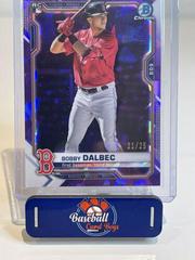 Bobby Dalbec [Purple] Baseball Cards 2021 Bowman Chrome Sapphire Prices
