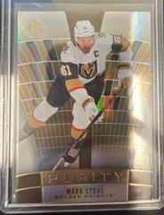 Mark Stone [Gold] Hockey Cards 2021 SP Game Used Purity Prices