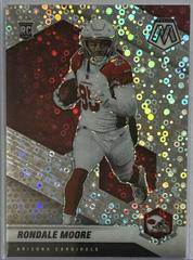 Rondale Moore [No Huddle Silver] #317-V Football Cards 2021 Panini Mosaic Rookie Variations Prices