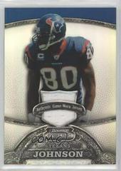 Andre Johnson [Jersey Refractor] #77 Football Cards 2008 Bowman Sterling Prices