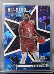 Joel Embiid [Blue Ice] #4 Basketball Cards 2021 Panini Contenders Optic All Star Aspirations Prices
