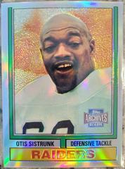 Otis Sistrunk Football Cards 2001 Topps Archives Reserve Prices