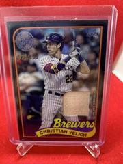 Christian Yelich [Black] Baseball Cards 2024 Topps 1989 Relic Prices