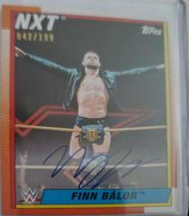 Finn Balor Wrestling Cards 2021 Topps Heritage WWE Autographs Prices