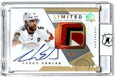 Aaron Ekblad [Autograph Patch Limited] #41 Hockey Cards 2018 SP Authentic Prices