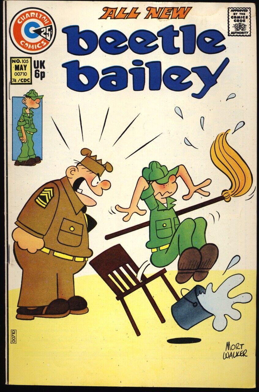 Beetle Bailey #105 (1974) Prices | Beetle Bailey Series