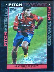 Ricardo Pepi [Icy Black Foil] Soccer Cards 2021 Topps MLS Prices