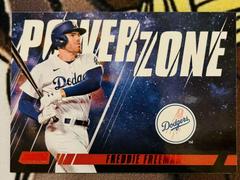 Freddie Freeman [Red] #PZ-15 Baseball Cards 2022 Stadium Club Power Zone Prices