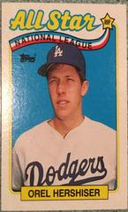 Orel Hershiser [All Star] Baseball Cards 1989 Topps Prices
