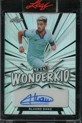 Alvaro Sanz [Prismatic Orange] #WK-AS1 Soccer Cards 2022 Leaf Metal Wonderkid Autographs Prices