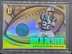 Christian McCaffrey Football Cards 2022 Panini Gold Standard Plated Prices
