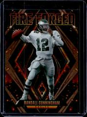Randall Cunningham [Bronze] Football Cards 2022 Panini Phoenix Fire Forged Prices