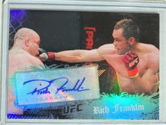 Rich Franklin [Autograph Silver] #15 Ufc Cards 2010 Topps UFC Main Event Prices