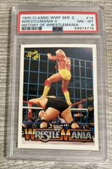 Hulk Hogan, King Kong Bundy Wrestling Cards 1990 Classic WWF The History of Wrestlemania Prices