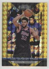 Karl Anthony Towns [Gold] Basketball Cards 2018 Panini Prizm Mosaic Prices
