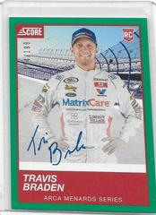 Travis Braden [Autograph] #9 Racing Cards 2020 Panini Chronicles Nascar Score Prices