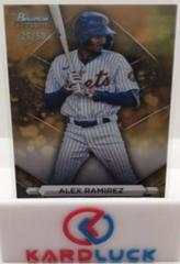 Alex Ramirez [Gold] Baseball Cards 2023 Bowman Sterling Prices