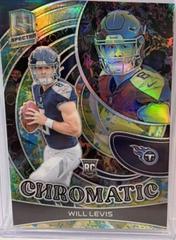 Will Levis [Splatter Neon] #11 Football Cards 2023 Panini Spectra Chromatic Prices