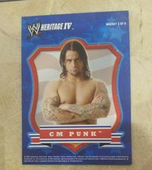 CM Punk Wrestling Cards 2008 Topps Heritage IV WWE Magnets Prices