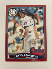 Ryne Sandberg [Red] #89B-49 Baseball Cards 2024 Topps 1989 Prices