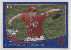 Stephen Strasburg [Blue] Baseball Cards 2013 Topps Opening Day Prices