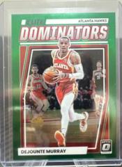 Dejounte Murray [Green] #12 Basketball Cards 2022 Panini Donruss Optic Elite Dominators Prices