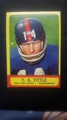 Y.A. Tittle Football Cards 1963 Topps Prices