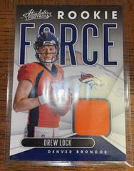 Drew Lock Football Cards 2019 Panini Absolute Rookie Force Prices